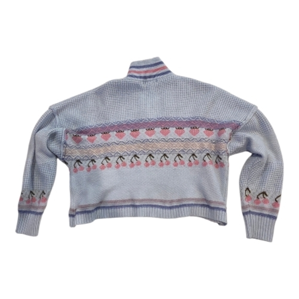 Women's Light Blue Sweater - Picture 4 of 9